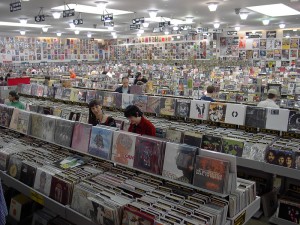 a-record store