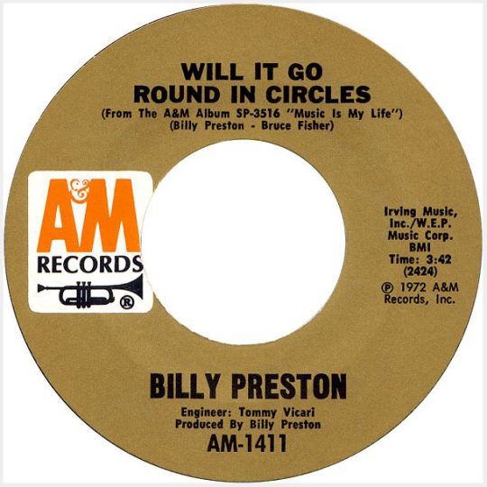 Billy Preston “Will It Go Round In Circles”