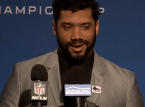 Russell Wilson talks about the NFC Championship win