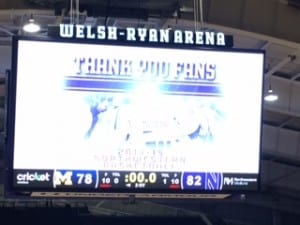 NU 82, MICH 78 Final