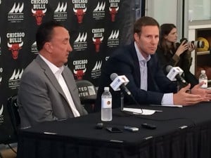 Gar Forman and Fred Hoiberg