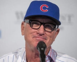 Cubs manager Joe Maddon