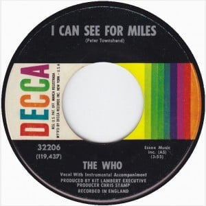 The Who - I Can See For Miles - single release