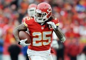 Chiefs RB Jamaal Charles