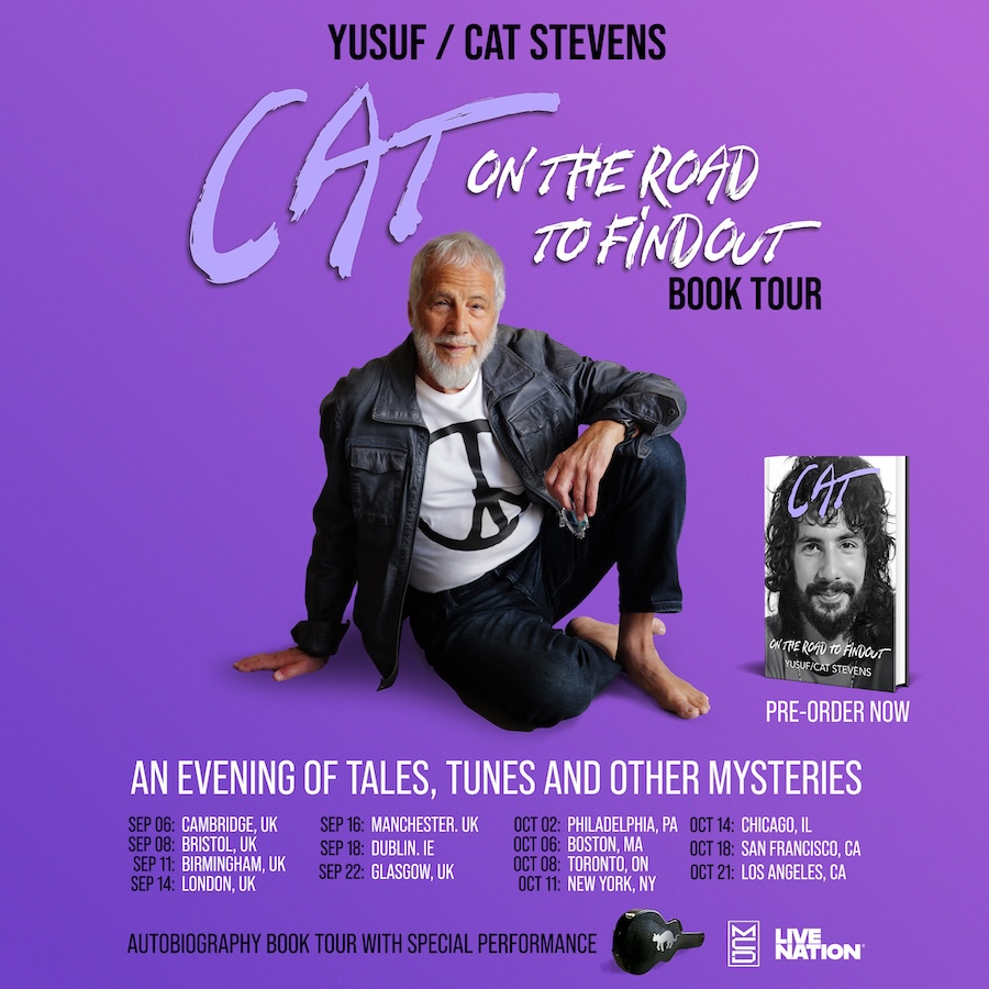Cat Stevens - On the Road to Findout Book Tour