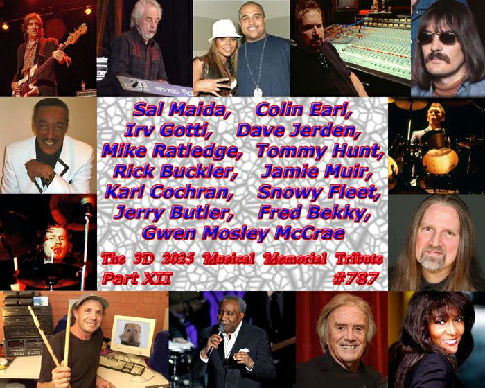 3D’s 2025 Musical Memorial Tribute PtXII