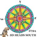 3D Heads South