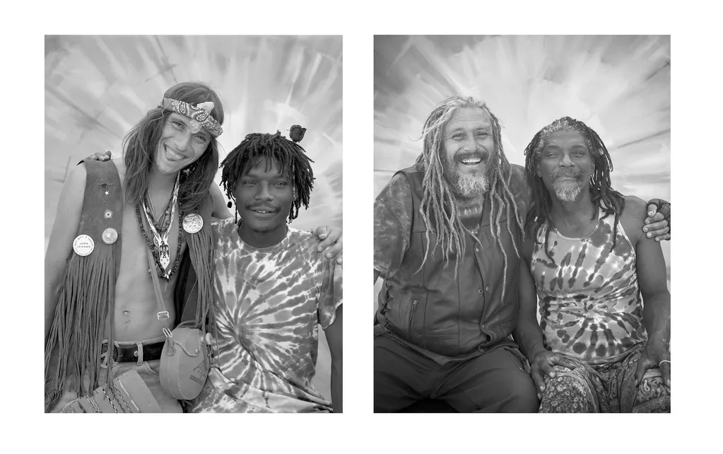 Ziggy and Crow - from Aging Gratefully - a book of Grateful Dead fans.