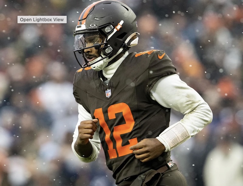 Shedeur Sanders - Cleveland Browns (courtesy ClevlandBrowns.com)