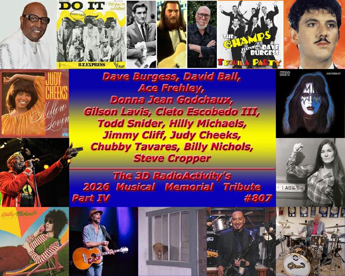 3D’s 2026 Musical Memorial Tribute Pt IV