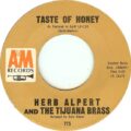 Herb Alpert and the Tijuana Brass - A Taste of Honey 45