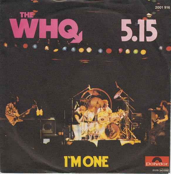 Song Of The Day by Eric Berman – "5:15" by The Who