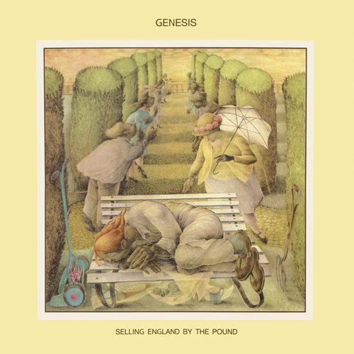Album cover of Selling England by the Pound by Genesis, 1973