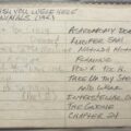 Steve’s Pink Floyd cassette, with a handwritten J-card listing Wish You Were Here, Animals and The Piper at the Gates of Dawn